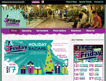 Tablet Screenshot of 3rdfridaysby.com
